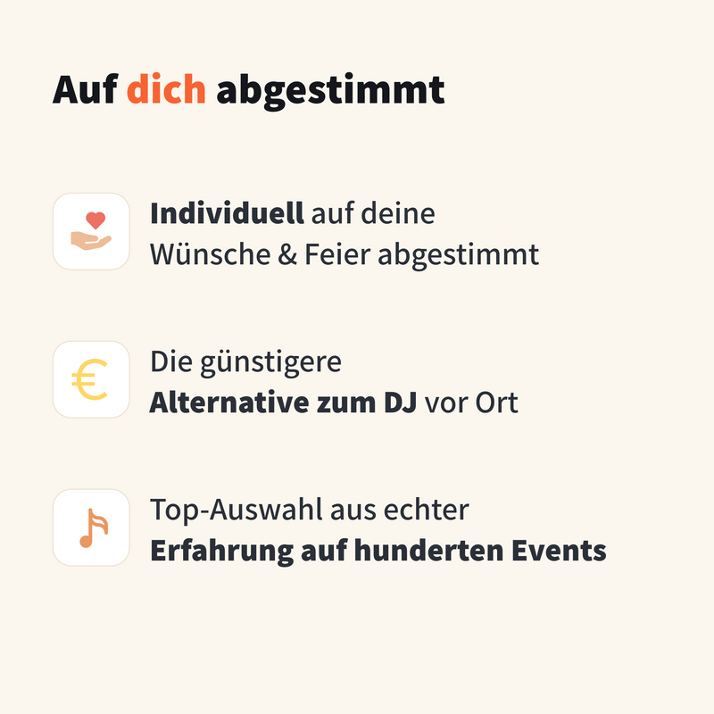 Musikplaylist Paket für Konfirmation